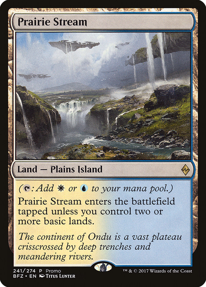 Prairie Stream (Promo) [Standard Showdown Promos] | Card Citadel