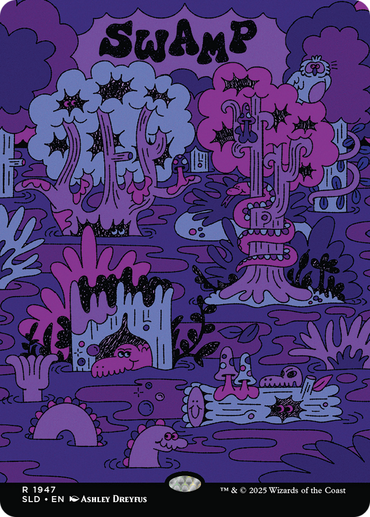 Swamp (1947) [Secret Lair Drop Series] | Card Citadel