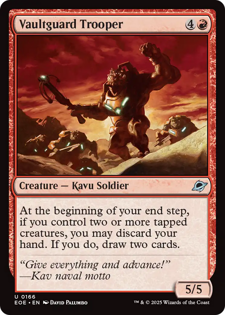 Vaultguard Trooper [Edge of Eternities] | Card Citadel