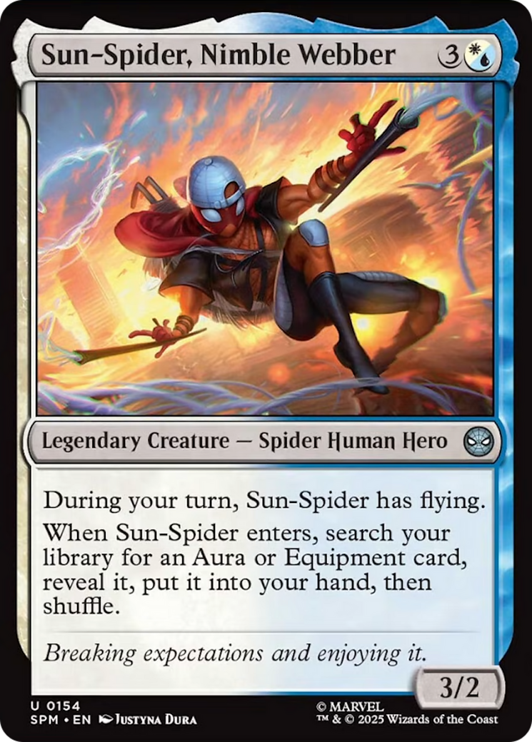 Sun-Spider, Nimble Webber [Marvel's Spider-Man] | Card Citadel