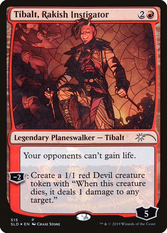 Tibalt, Rakish Instigator (Stained Glass) [Secret Lair Drop Promos] | Card Citadel