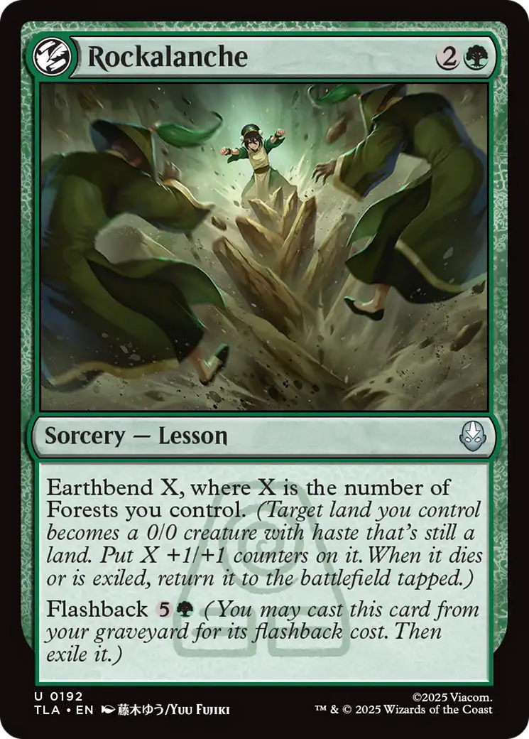 Rockalanche [Avatar: The Last Airbender] | Card Citadel