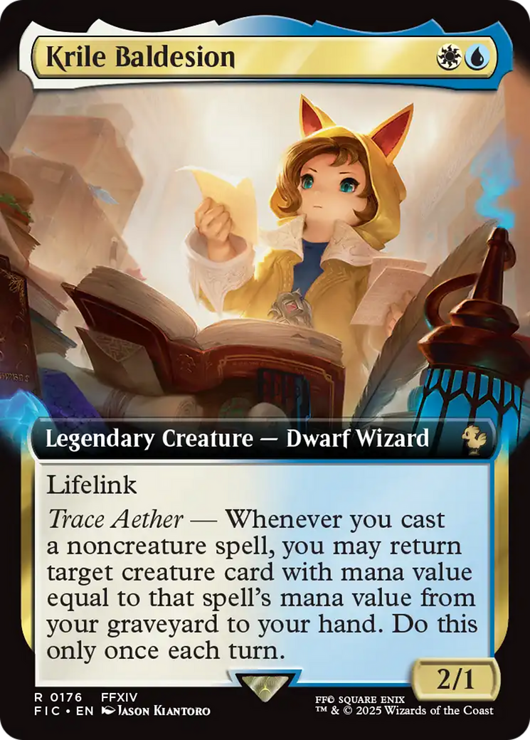 Krile Baldesion (Extended Art) [FINAL FANTASY Commander] | Card Citadel