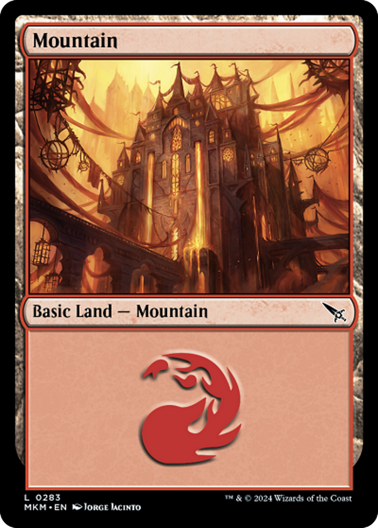 Mountain (0283) [Murders at Karlov Manor] | Card Citadel