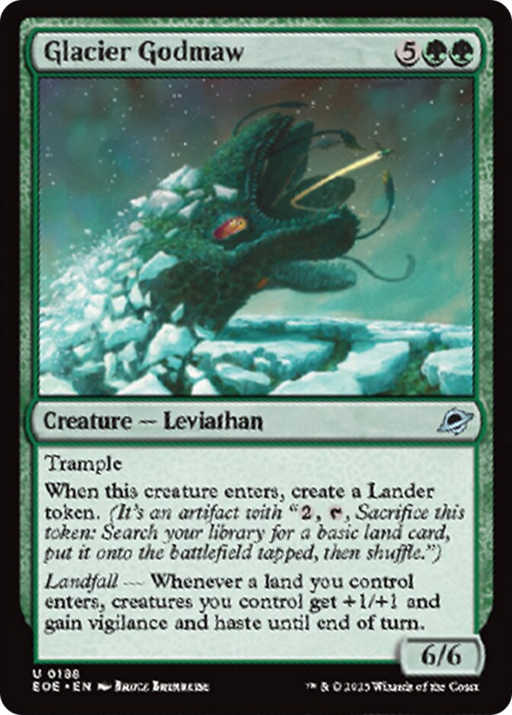 Glacier Godmaw [Edge of Eternities] | Card Citadel