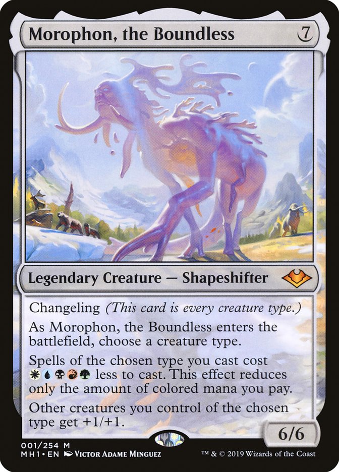 Morophon, the Boundless [Modern Horizons] | Card Citadel