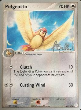 Pidgeotto (45/112) (Eeveelutions - Jimmy Ballard) [World Championships 2006] | Card Citadel