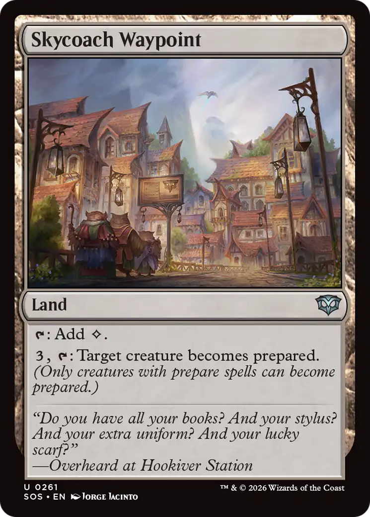 Skycoach Waypoint [Secrets of Strixhaven] | Card Citadel