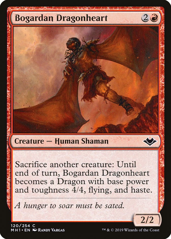 Bogardan Dragonheart [Modern Horizons] | Card Citadel