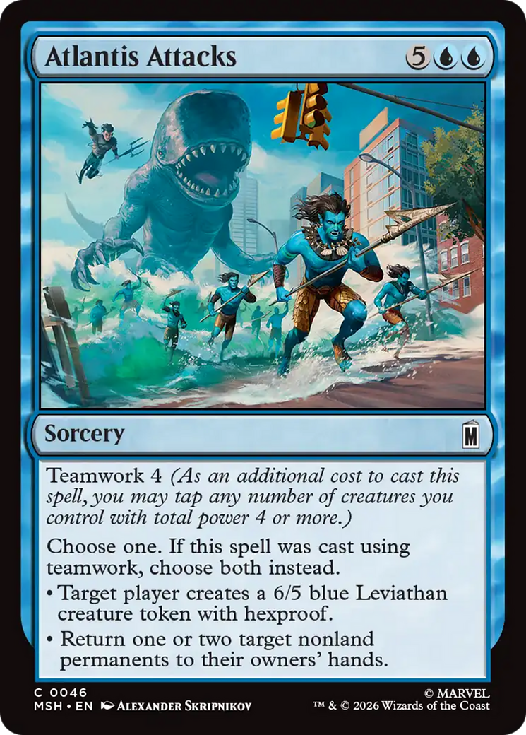 Atlantis Attacks [Marvel Super Heroes] | Card Citadel
