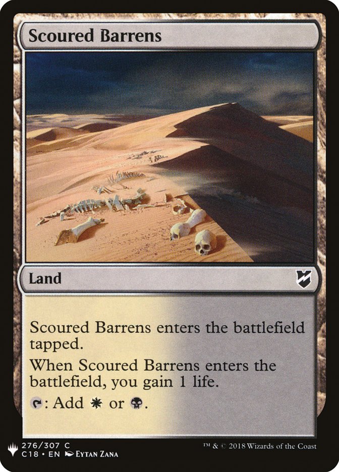 Scoured Barrens [Mystery Booster] | Card Citadel