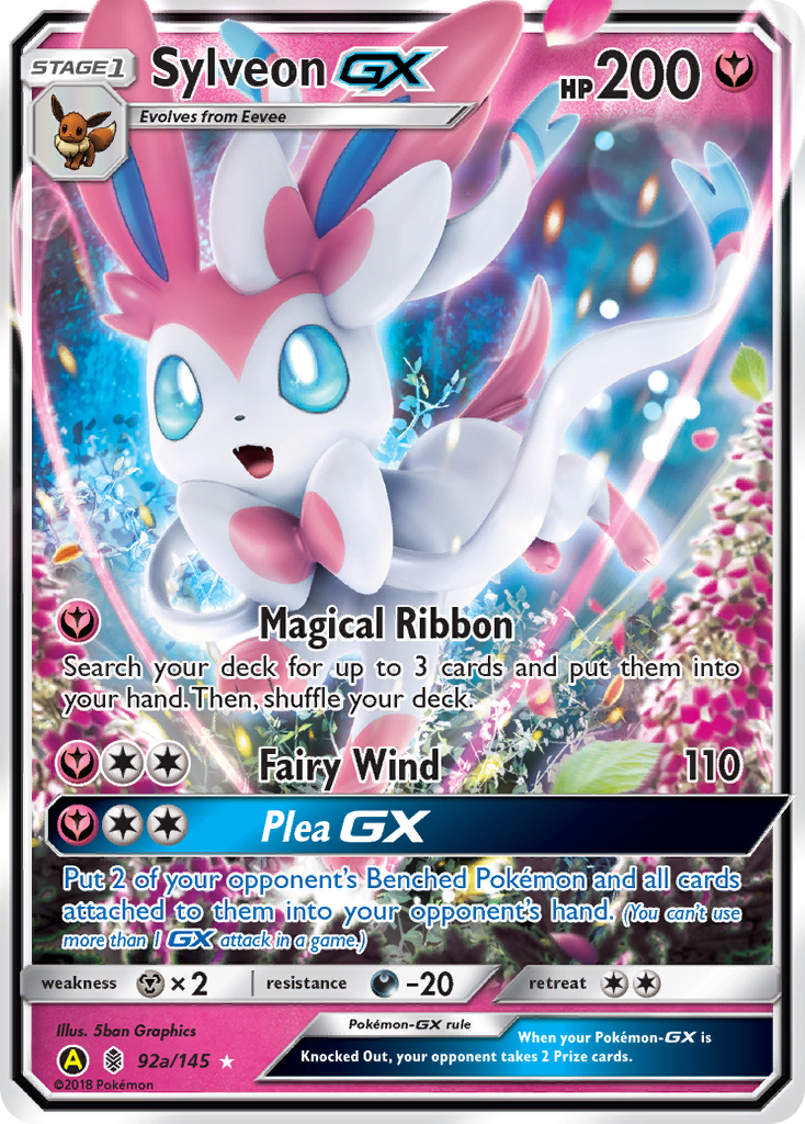 Sylveon GX (92a/145) [Alternate Art Promos] | Card Citadel