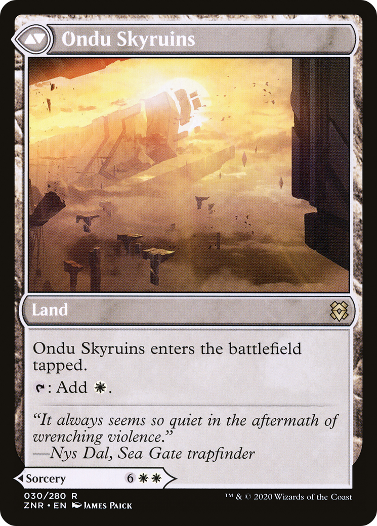 Ondu Inversion // Ondu Skyruins [Secret Lair: From Cute to Brute] | Card Citadel