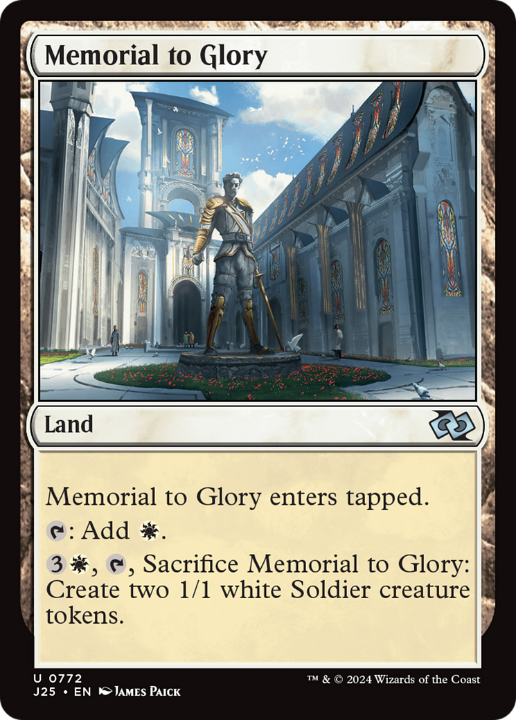 Memorial to Glory [Foundations Jumpstart] | Card Citadel