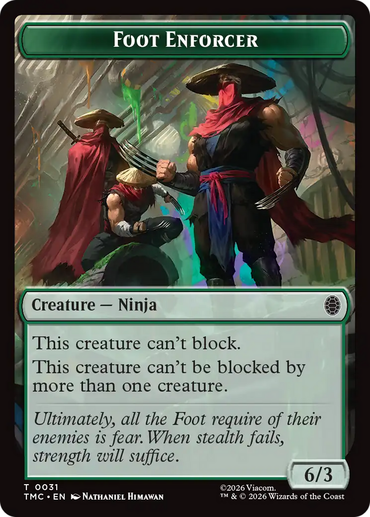 Foot Enforcer [Teenage Mutant Ninja Turtles Commander] | Card Citadel