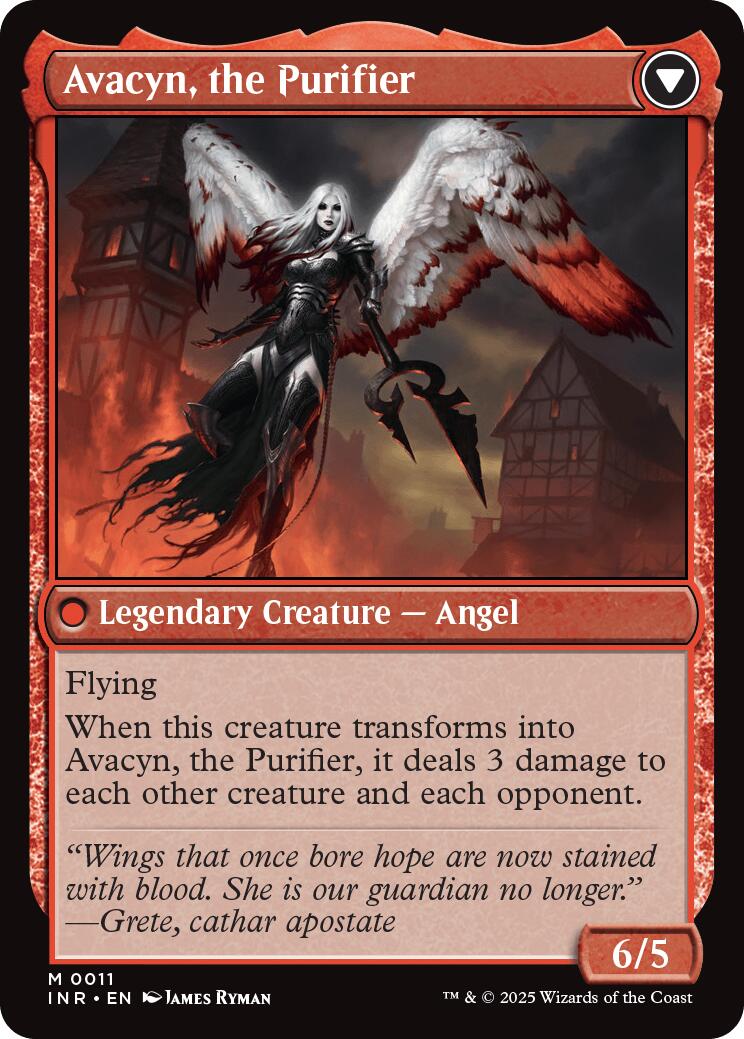 Archangel Avacyn // Avacyn, the Purifier [Innistrad Remastered] | Card Citadel