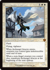 Archangel Avacyn // Avacyn, the Purifier (Retro Frame) [Innistrad Remastered] | Card Citadel