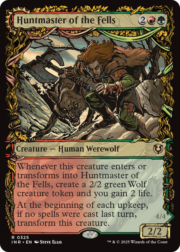 Huntmaster of the Fells // Ravager of the Fells (Showcase) [Innistrad Remastered] | Card Citadel