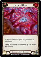 Fabric of Hope // Hope Merchant's Hood [LSS012] (Promo)  Cold Foil | Card Citadel