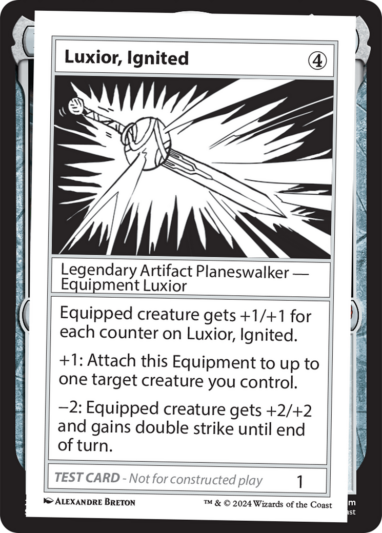 Luxior, Ignited [Mystery Booster 2 Playtest Cards] | Card Citadel