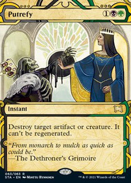 Putrefy (Foil Etched) [Strixhaven: Mystical Archive] | Card Citadel