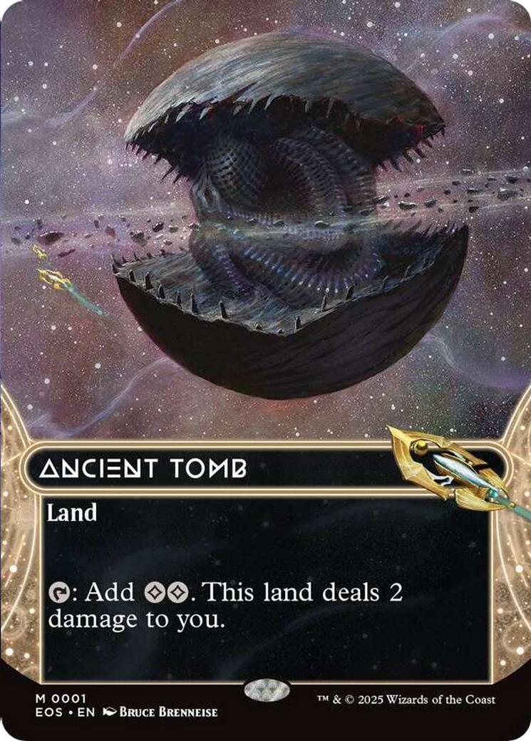 Ancient Tomb (0001) (Borderless) [Edge of Eternities: Stellar Sights] | Card Citadel