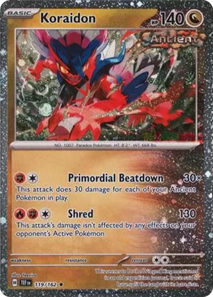 Koraidon (119/162) (Cosmos Holo) [Miscellaneous Cards] | Card Citadel