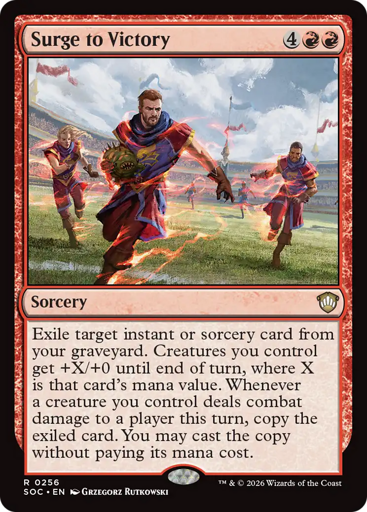 Surge to Victory [Secrets of Strixhaven Commander] | Card Citadel