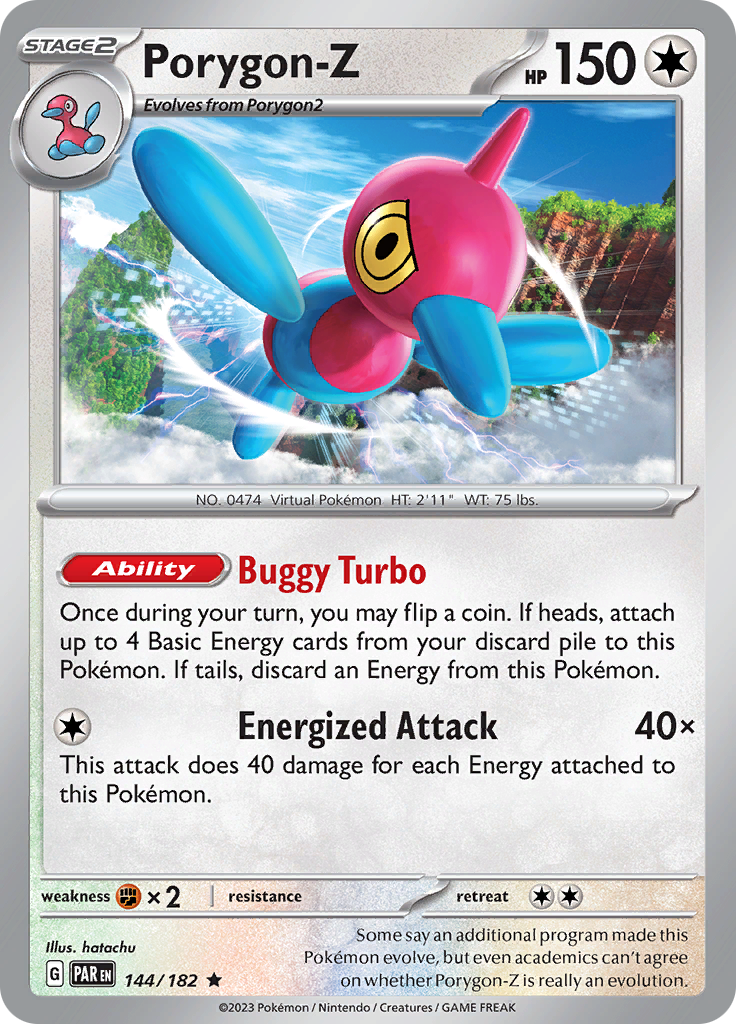 Porygon-Z (144/182) [Scarlet & Violet: Paradox Rift] | Card Citadel