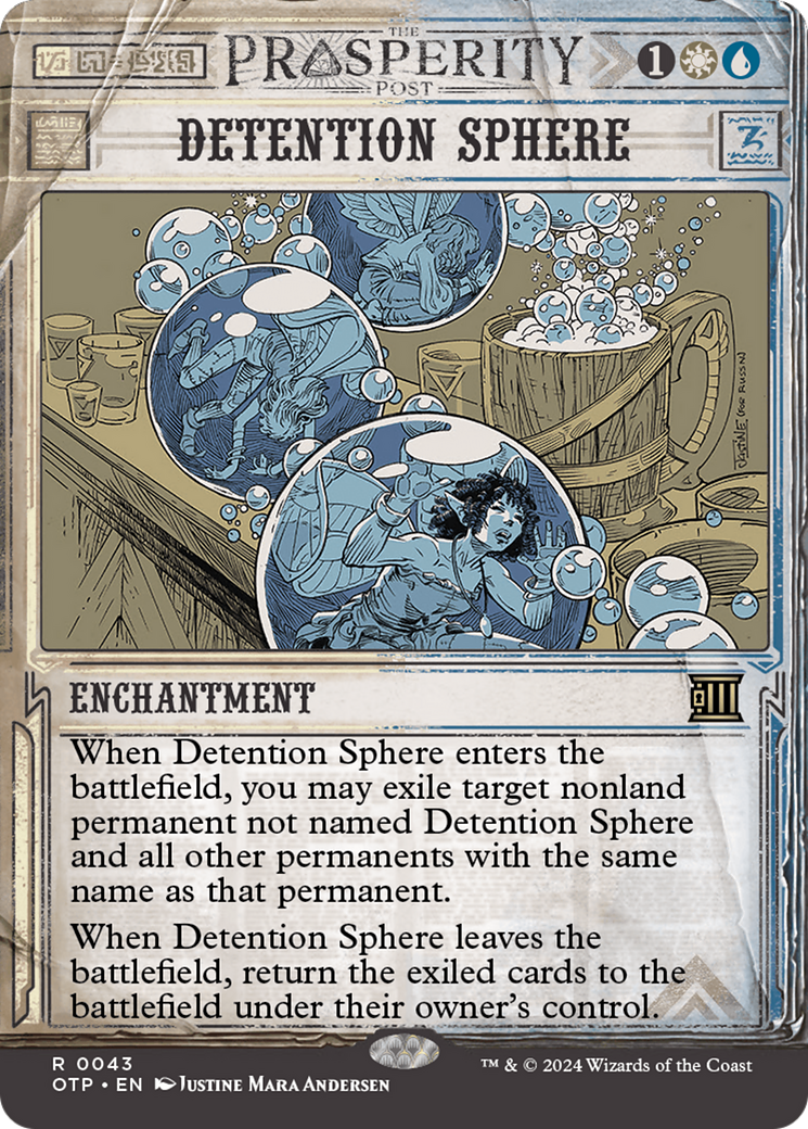 Detention Sphere [Outlaws of Thunder Junction: Breaking News] | Card Citadel