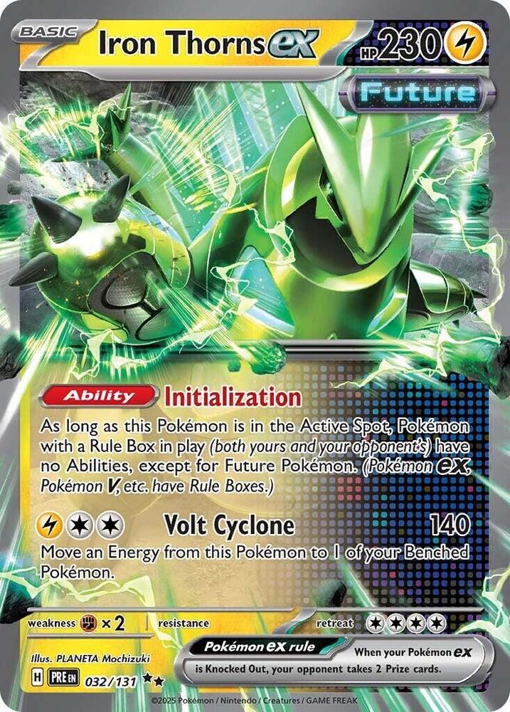 Iron Thorns ex (032/131) [Scarlet & Violet: Prismatic Evolutions] | Card Citadel