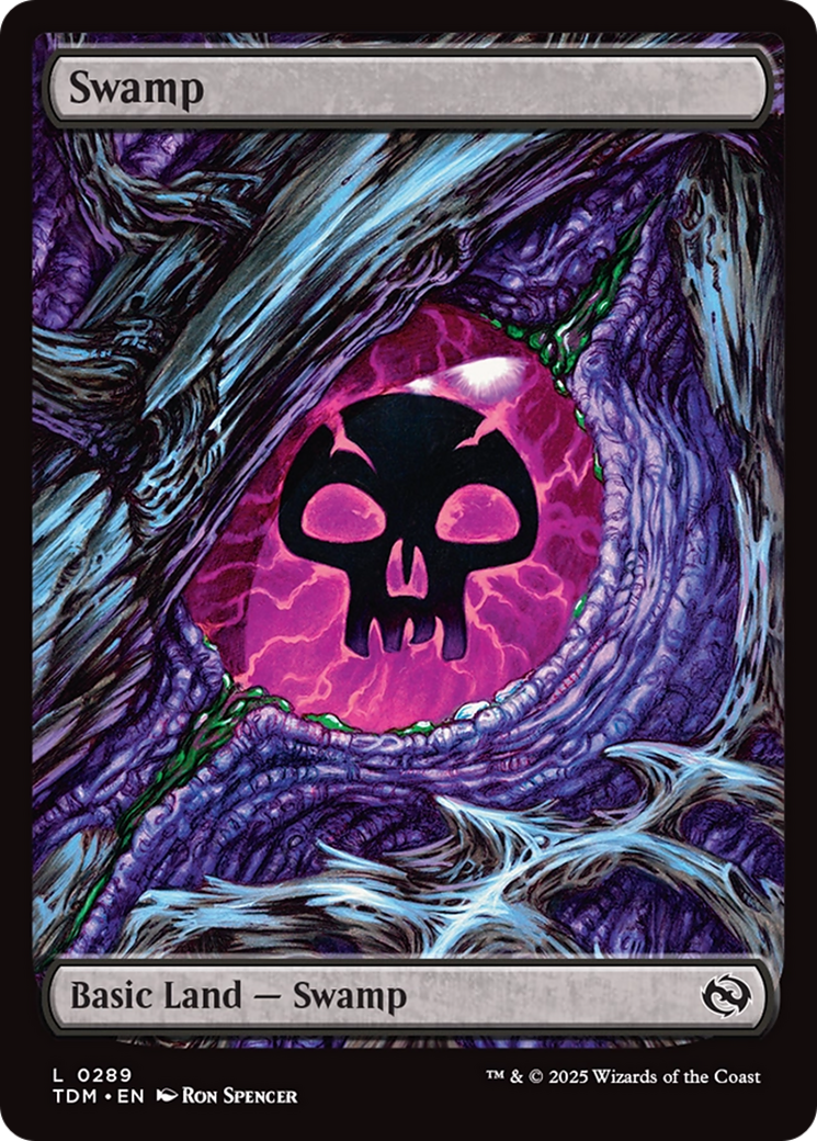 Swamp (0289) [Tarkir: Dragonstorm] | Card Citadel