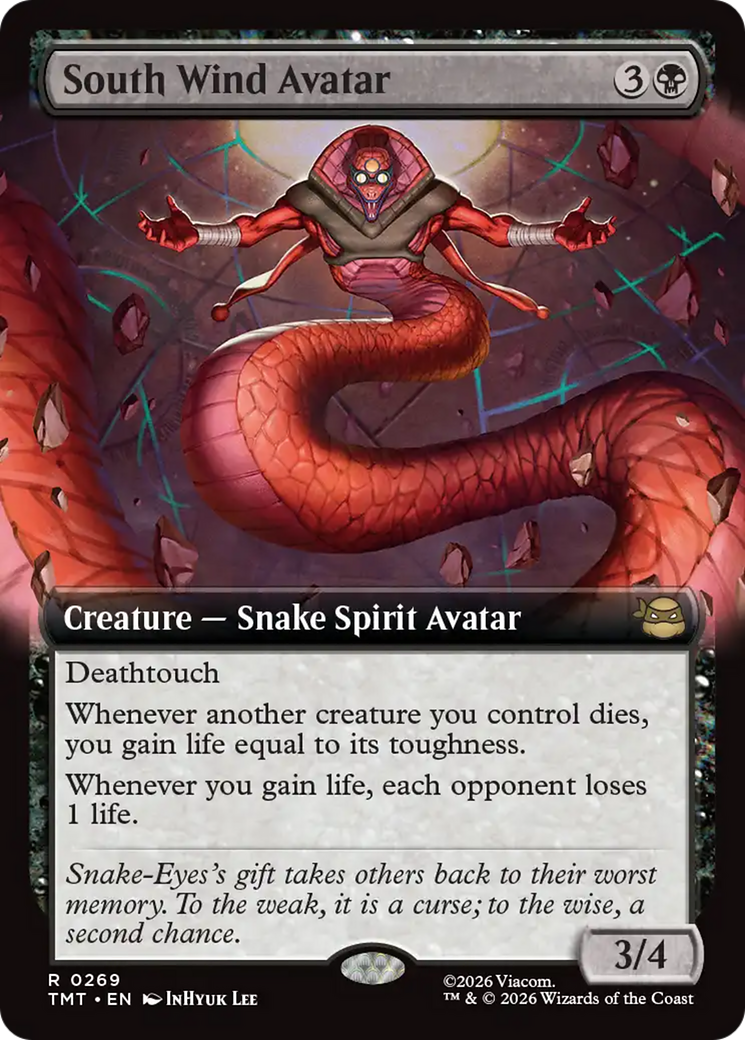 South Wind Avatar (Extended Art) [Teenage Mutant Ninja Turtles] | Card Citadel