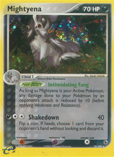 Mightyena (10/109) [EX: Ruby & Sapphire] | Card Citadel