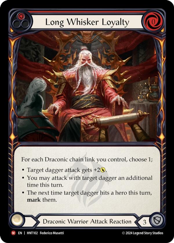 Long Whisker Loyalty [HNT102] (The Hunted)  Rainbow Foil | Card Citadel