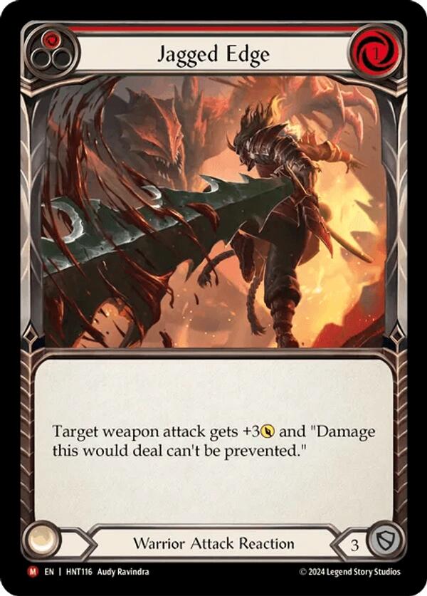 Jagged Edge [HNT116] (The Hunted)  Rainbow Foil | Card Citadel