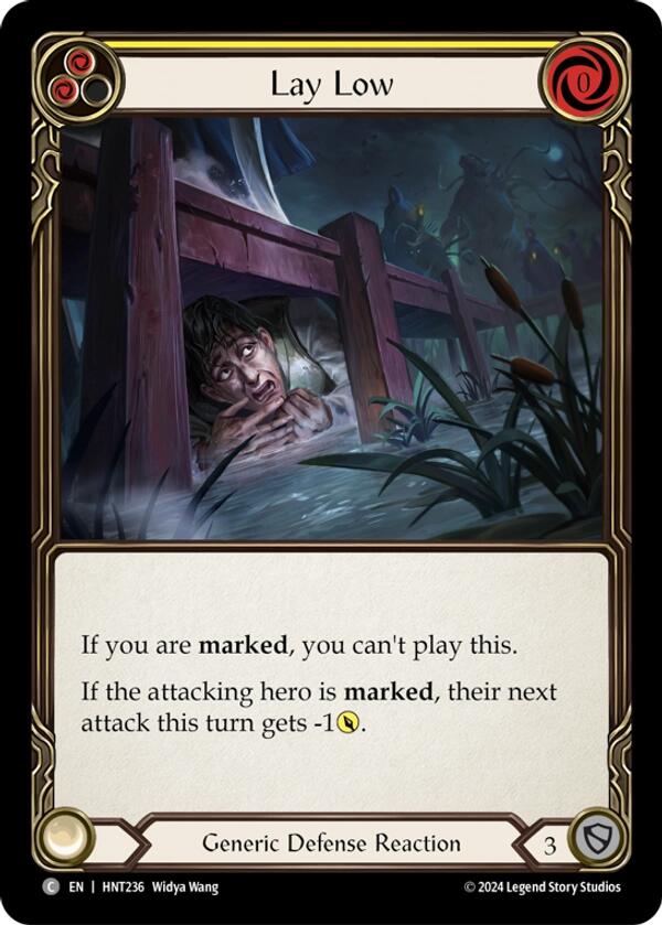 Lay Low [HNT236] (The Hunted)  Rainbow Foil | Card Citadel