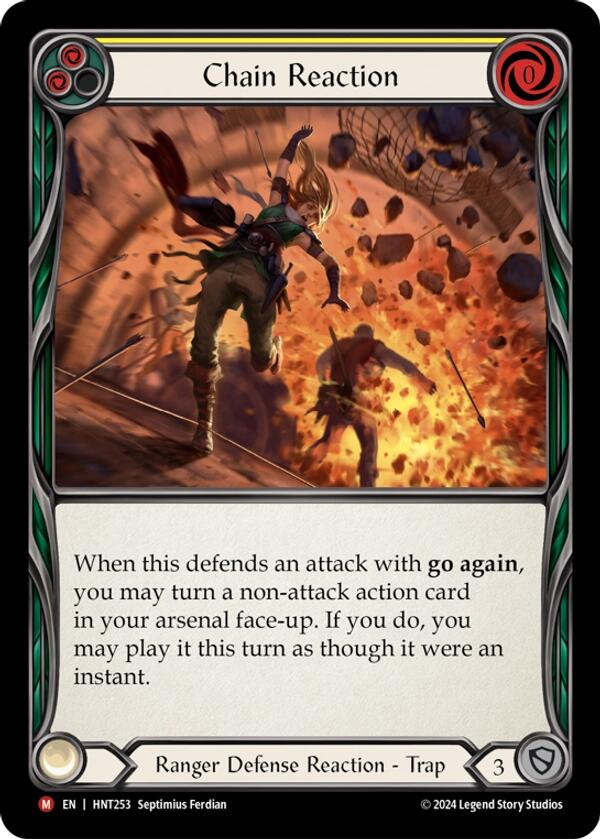 Chain Reaction [HNT253] (The Hunted)  Rainbow Foil | Card Citadel