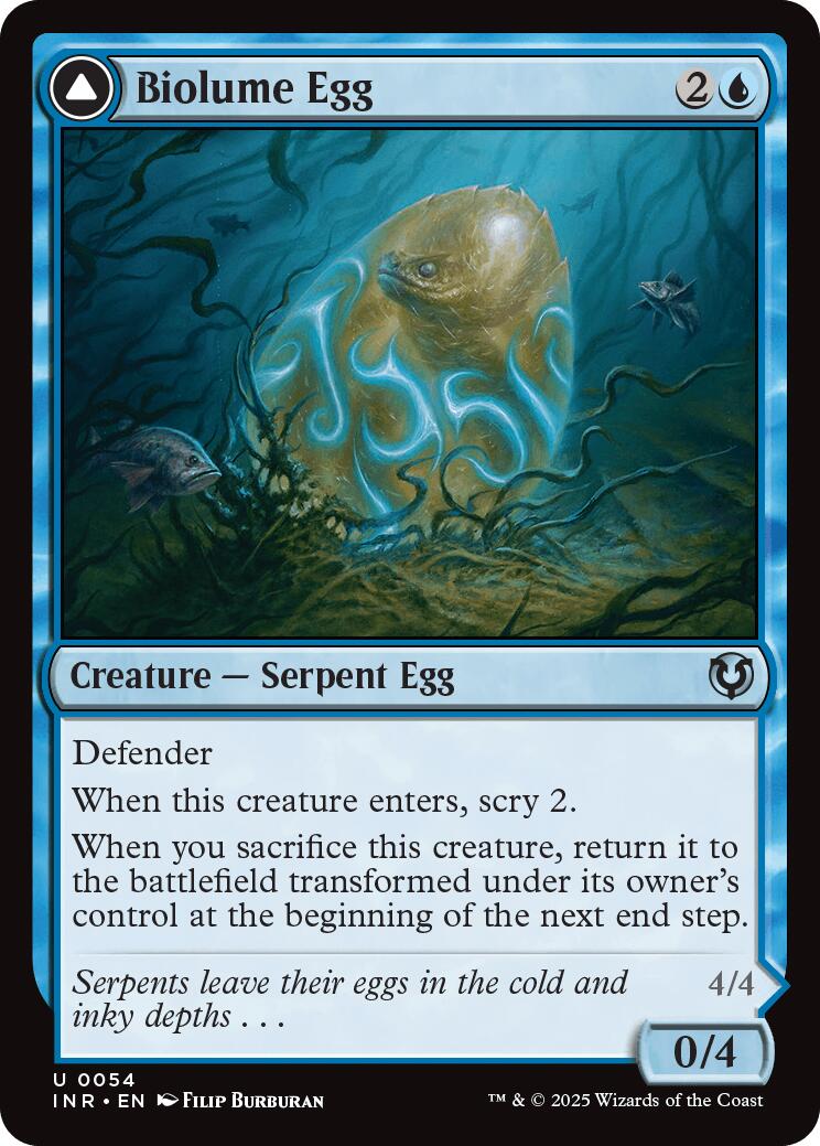 Biolume Egg // Biolume Serpent [Innistrad Remastered] | Card Citadel