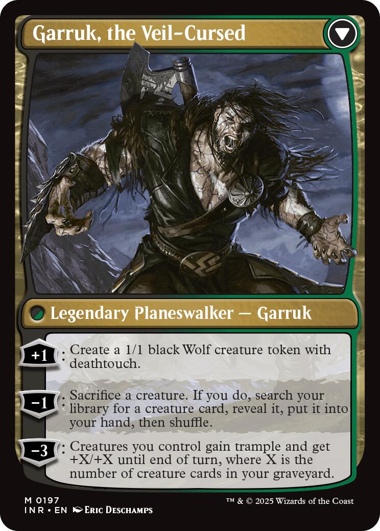 Garruk Relentless // Garruk, the Veil-Cursed [Innistrad Remastered] | Card Citadel