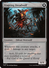 Smoldering Werewolf // Erupting Dreadwolf [Innistrad Remastered] | Card Citadel