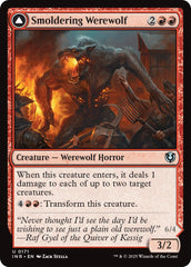 Smoldering Werewolf // Erupting Dreadwolf [Innistrad Remastered] | Card Citadel