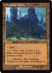 Westvale Abbey // Ormendahl, Profane Prince (Retro Frame) [Innistrad Remastered] | Card Citadel