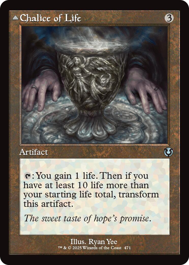 Chalice of Life // Chalice of Death (Retro Frame) [Innistrad Remastered] | Card Citadel