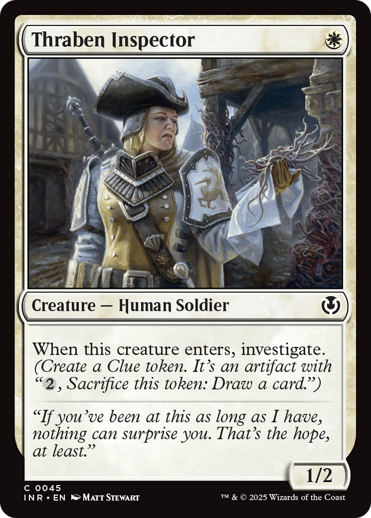 Thraben Inspector [Innistrad Remastered] | Card Citadel