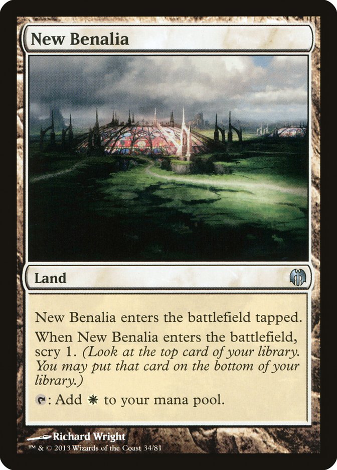 New Benalia [Duel Decks: Heroes vs. Monsters] | Card Citadel