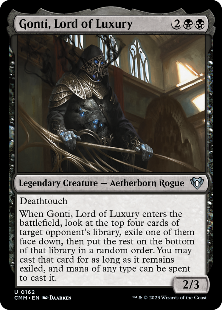 Gonti, Lord of Luxury [Commander Masters] | Card Citadel