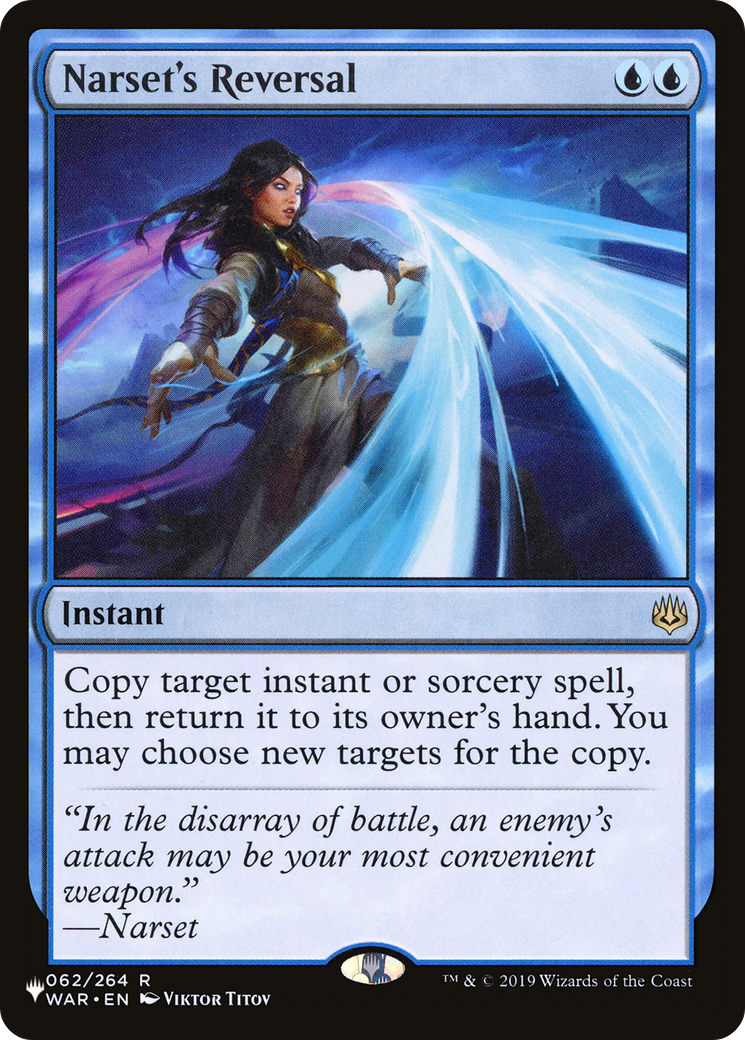 Narset's Reversal [The List Reprints] | Card Citadel