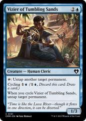 Vizier of Tumbling Sands [Commander Masters] | Card Citadel