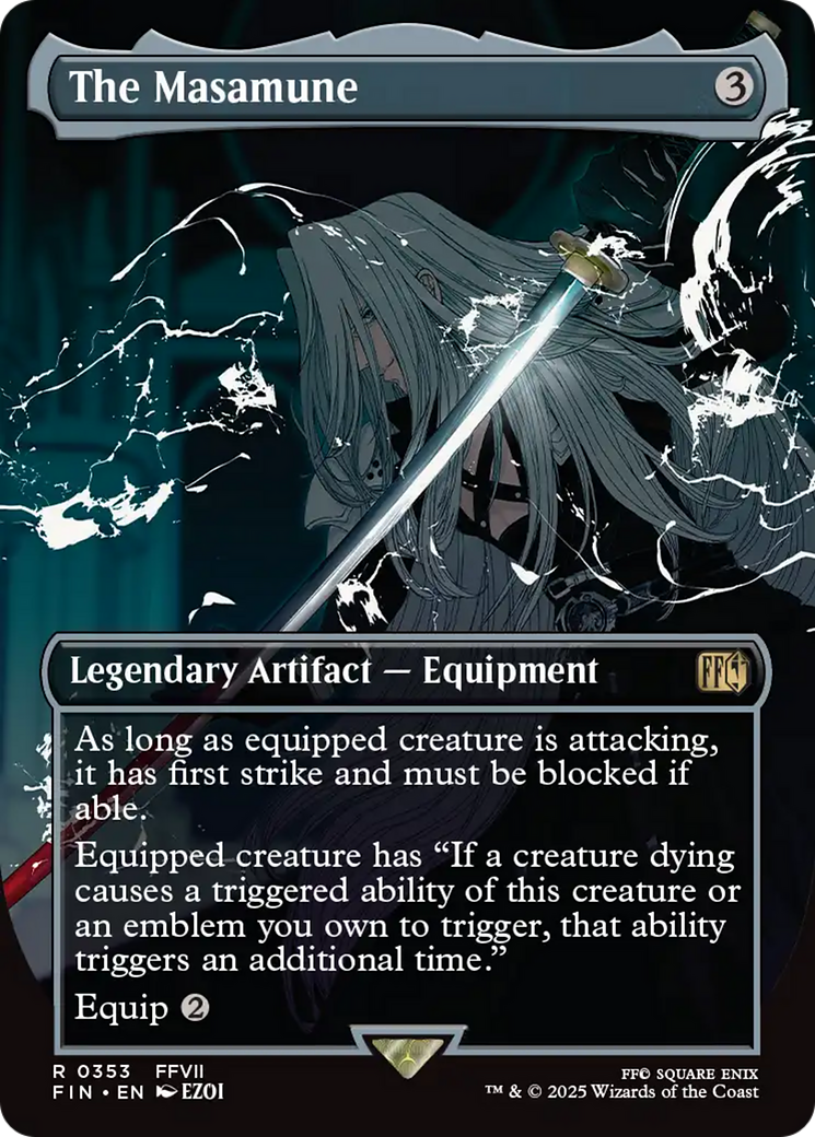 The Masamune (Borderless) [FINAL FANTASY] | Card Citadel